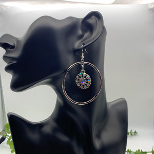 Hoop Crystal earrings